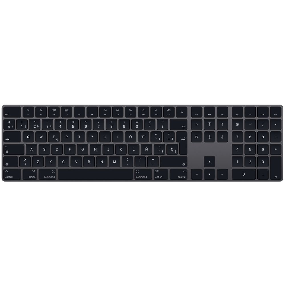 Magic Keyboard With Numeric Keypad Space Gray